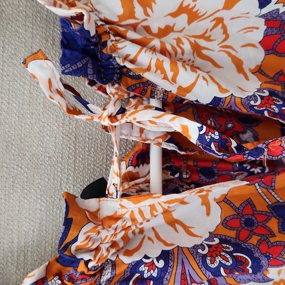 Emme Marella Floral Maxi Dress Size 2 - Picture 16 of 16